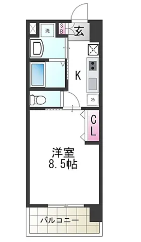 物件○○の間取り図