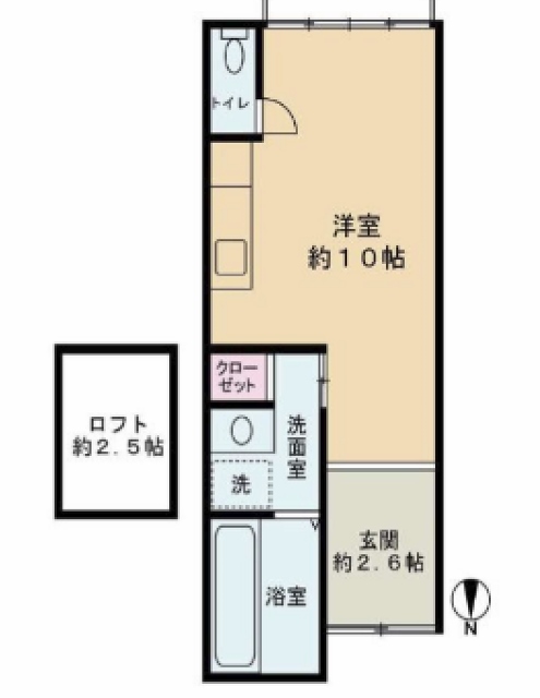 物件○○の間取り図