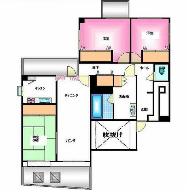 物件○○の間取り図