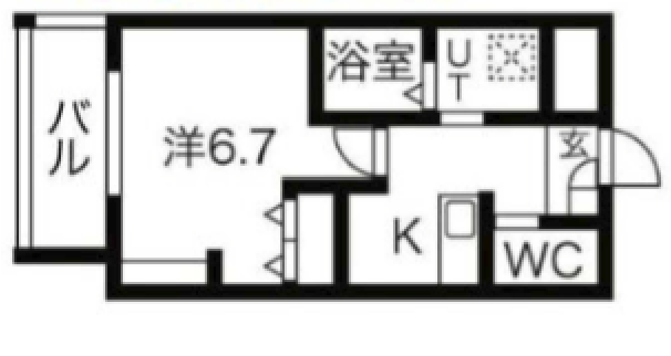 物件○○の間取り図