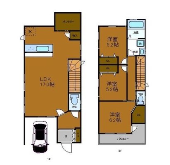 物件○○の間取り図